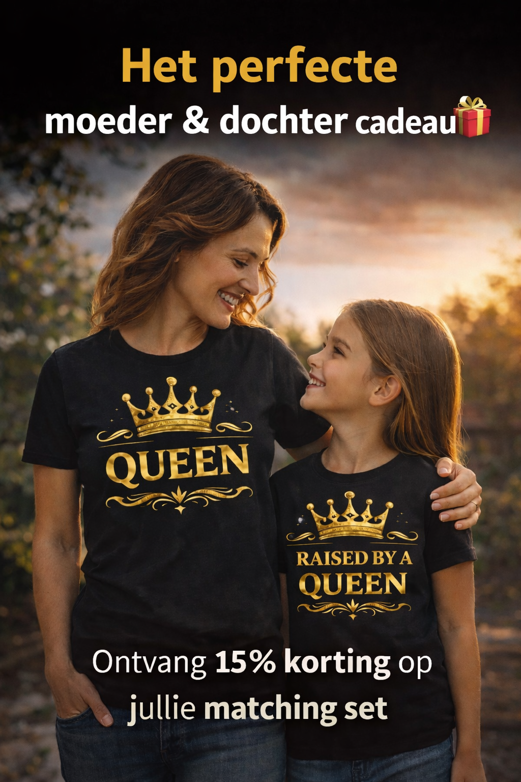 Queen in Training – Dochter Shirt 👑