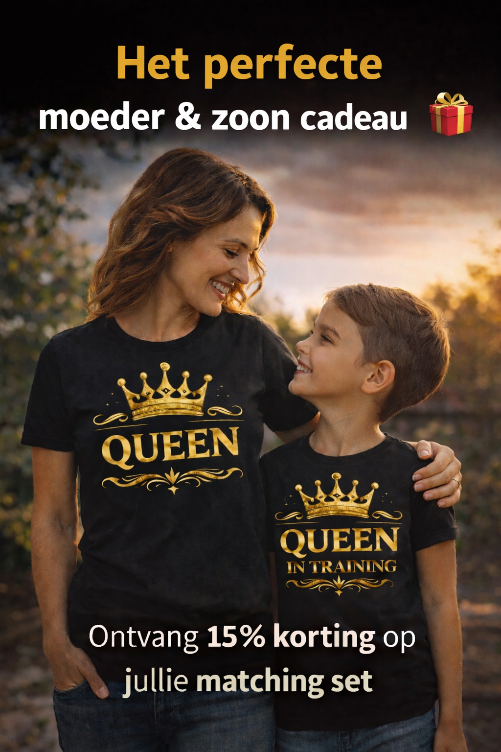 Raised by a Queen - Dochter shirt 👑